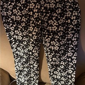 Banana Republic Monochrome Patterned Trousers